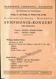 Kempff, Wilhelm - Lot of 10 Programs 1943-1950