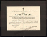 Kirchl, Adolf - Set of 2 Autograph Letters Signed 1893