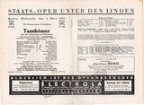 Klemperer, Otto - Program Lot 1917-1948