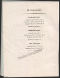 Klemperer, Otto - Program Lot 1954-1962