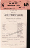 Knappertsbusch, Hans - Program Lot 1943-1959