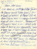 Koustnezoff, Maria - Autograph Letter Signed