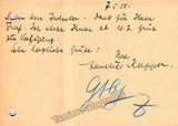 Kupper, Annelies - Autograph Letter Lot