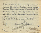Kupper, Annelies - Autograph Letter Lot