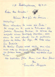 Kupper, Annelies - Autograph Letter Lot