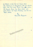 Kupper, Annelies - Autograph Letter Lot
