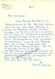 Kupper, Annelies - Autograph Letter Lot