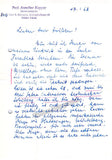 Kupper, Annelies - Autograph Letter Lot