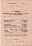 Leipzig Opera WWII - Lot of 13 Playbills