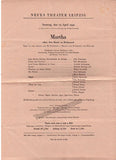 Leipzig Opera WWII - Lot of 13 Playbills