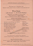 Leipzig Opera WWII - Lot of 13 Playbills