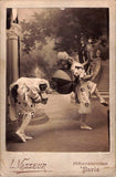 Les Hassan - Circus Acrobats and Dancers - Studio and Family Portrait Lot 1880s