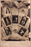 Les Hassan - Circus Acrobats and Dancers - Studio and Family Portrait Lot 1880s