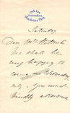 Lind, Jenny - Lot of 2 Autograph Letters Signed and 2 Autograph Notes Signed