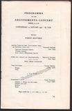 Loevensohn, Marix - Concert Program Amsterdam 1927 - Pierre Monteux
