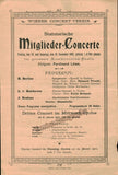 Loewe, Ferdinand - Lot of 6 Programs 1902-1921 - Mahler Concert Announcement