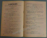 Lohengrin - Zopott Festival Program 1932
