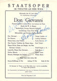 London, George - Lot of Signed Photos & Programs 1951-1955