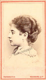 Lucca, Pauline - Autograph Note Signed with Unsigned CDV