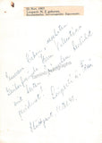 Magician and Illusionist Autograph and Clip Collection 1930-1965