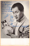 Magician and Illusionist Autograph and Clip Collection 1930-1965