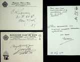 Magician and Illusionist Autograph and Clip Collection 1930-1965