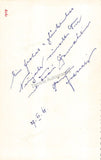 Magician and Illusionist Autograph and Clip Collection 1930-1965