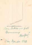 Magician and Illusionist Autograph and Clip Collection 1930-1965