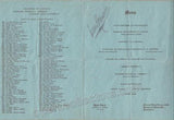 Mahler, Gustav - Caruso, Enrico - Paderewski, Ignacy - Sembrich, Marcella - Signed Menu
