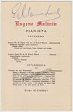 Malinin, Eugene - Signed Program Havana 1957
