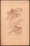 Mannucci, Franco - Signed Cabinet Photo