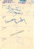 Manuguerra, Matteo - Peters, Roberta - Modl, Martha & Others - Lot of 95 Signatures