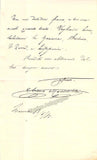 Marescalchi, Arturo - Autograph Letter Signed