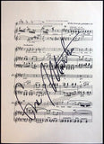 Marton, Eva - Carreras, Jose - Domingo, Placido - Heppner, Ben - Set of 4 Signed Score Pages
