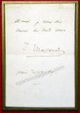 Massenet, Jules - Autograph Letter Signed