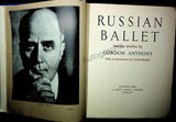 Massine, Leonid - Riabouchinska, Tatiana and Others - Signed Book "Russian Ballet - Camera Studies by Gordon Anthony"