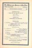 Matzenauer, Margarete - Lot of 6 Recital Programs Carnegie Hall 1919-1921