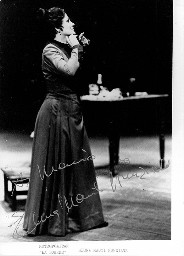 MAUTINUNZIATA, Elena (Various Autographs) Tamino Autographs