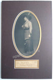 Melba, Nellie - Matted signed card and photo