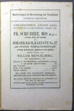Mengelberg, Willem - Lot of 8 Concertgebouw Orchestra Programs 1909-1922