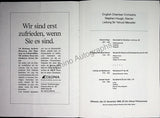 Menuhin, Yehudi - Signed Program Cologne 1989