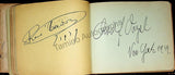 Metropolitan Opera Autograph Album - 70+ Signatures 1939-1940