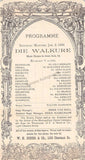Metropolitan Opera - Collection of Program Clips 1885-1905