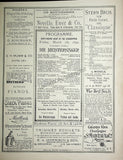 Metropolitan Opera - Full Program Lot 1889-1900