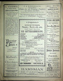 Metropolitan Opera - Full Program Lot 1889-1900
