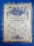 Metropolitan Opera Gala Performance Prince Henry of Prussia 1902 - Silk Program