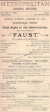Metropolitan Opera Inaugural Night and 2nd Night Clips 1883 !
