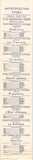 Metropolitan Opera - Lot of "Snake-style" Playbills 1961-1963