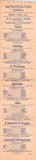 Metropolitan Opera - Lot of "Snake-style" Playbills 1971-1974