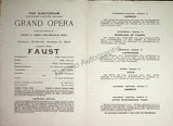Metropolitan Opera on Tour - Chicago Programs 1894-1905